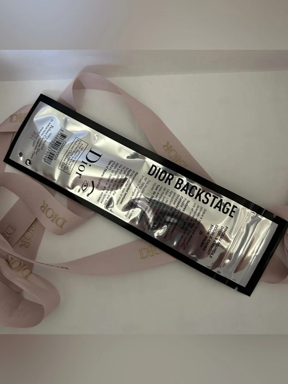 Dior Double-Ended Brow & Lash Brush #25 - Black NIB